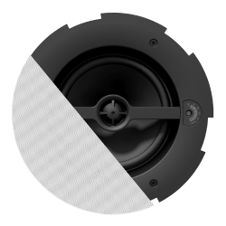 AUDAC CALI660I/W Dwudrożny sufitowy zestaw głośnikowy 6,5” Safelatch™ z maskownicą Twist-Fix™, biały